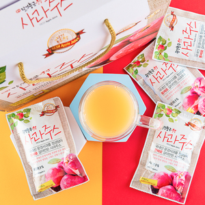 문경 이장님 감홍 사과_사과 주스<br>120ml*50포 1박스 <무료배송>